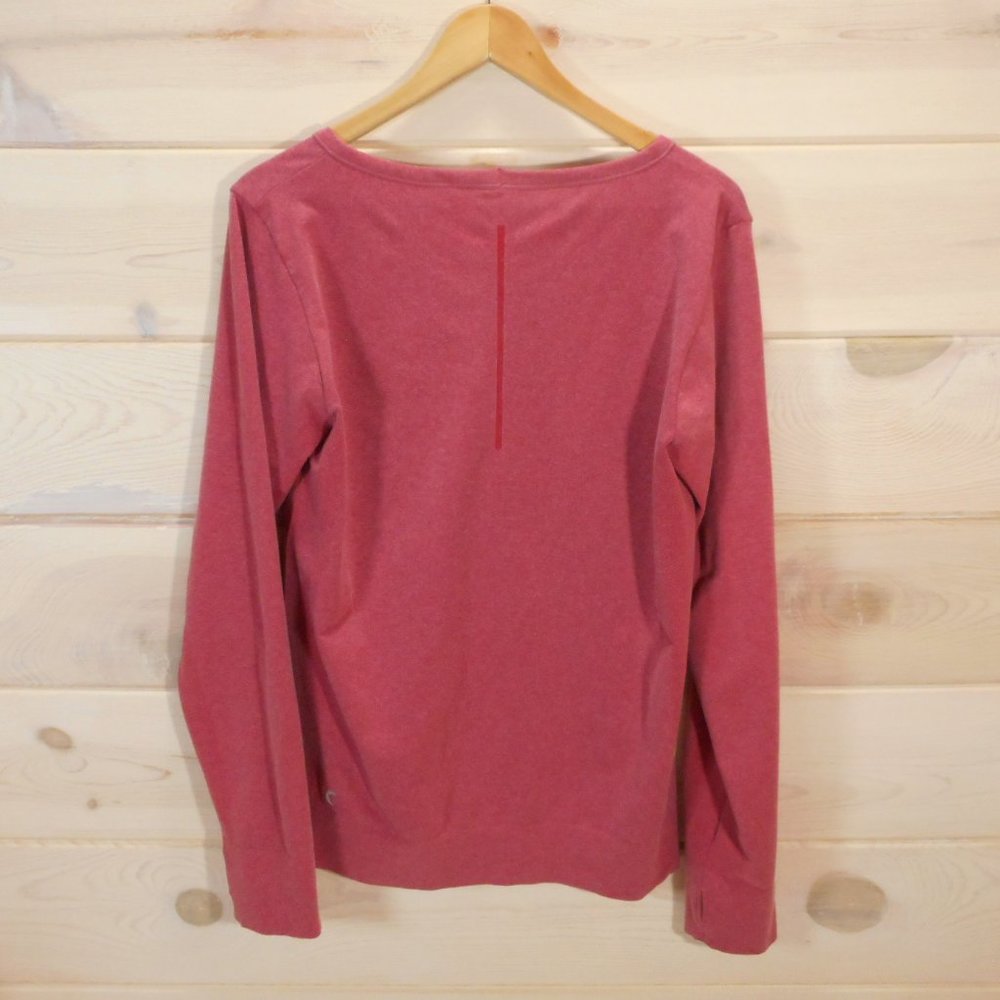 Zyia Active Womens XL Long Sleeve Seamless Athletic Performance Shirt Thumbholes - Picture 3 of 6